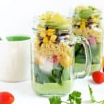 Tex Mex Quinoa Mason Jar Salad