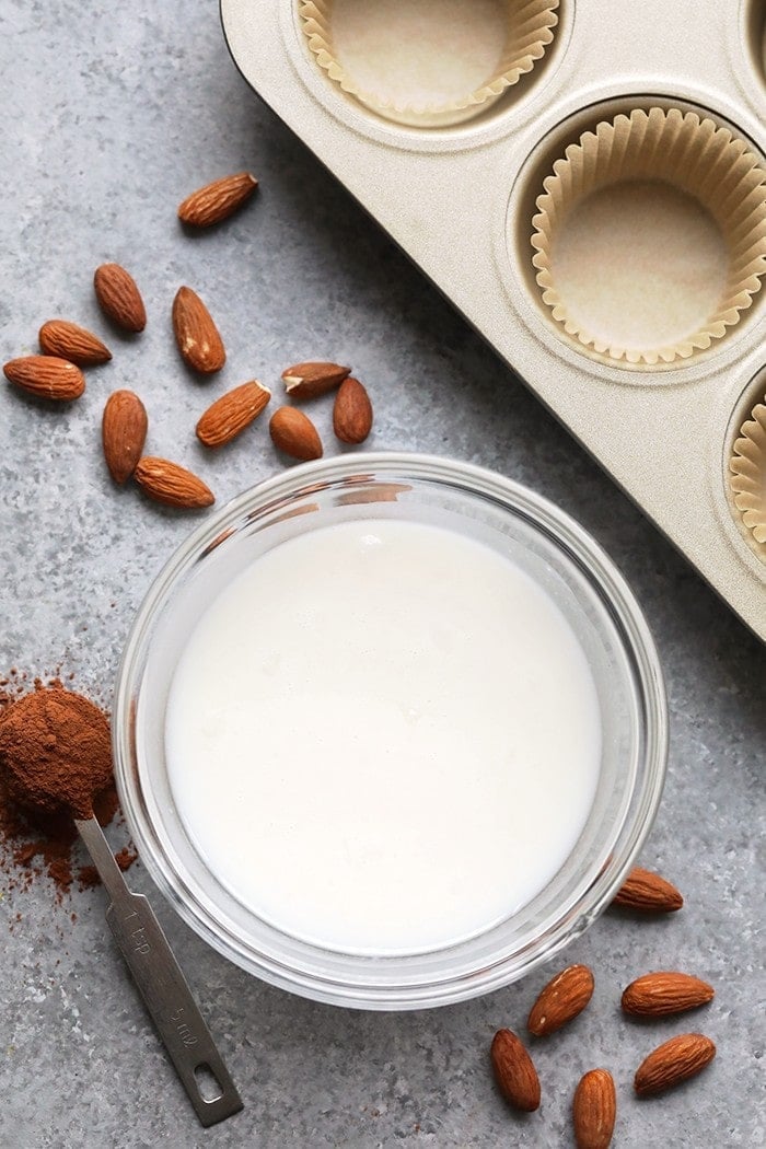 coconut butter in a bowl