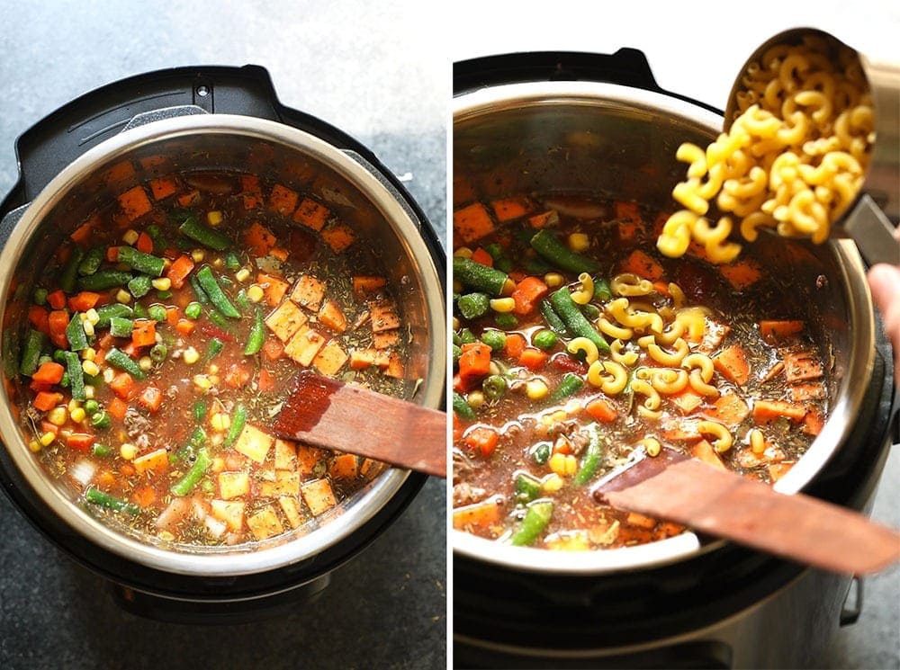 hamburger soup instant pot