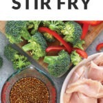 chicken and broccoli stir fry