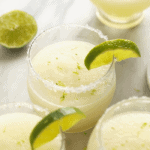 Frozen Margaritas with lime