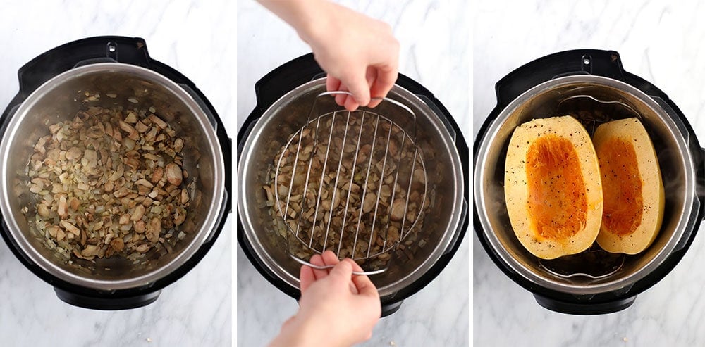 Sautéing vegetables in the Instant Pot