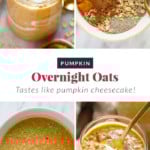 overnight oats in jar