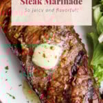 steak marinade pin