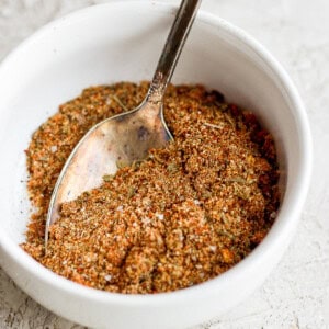 seasoning in bowl.