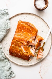 Maple Mustard Smoked Salmon
