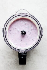 cheesecake in food processor.