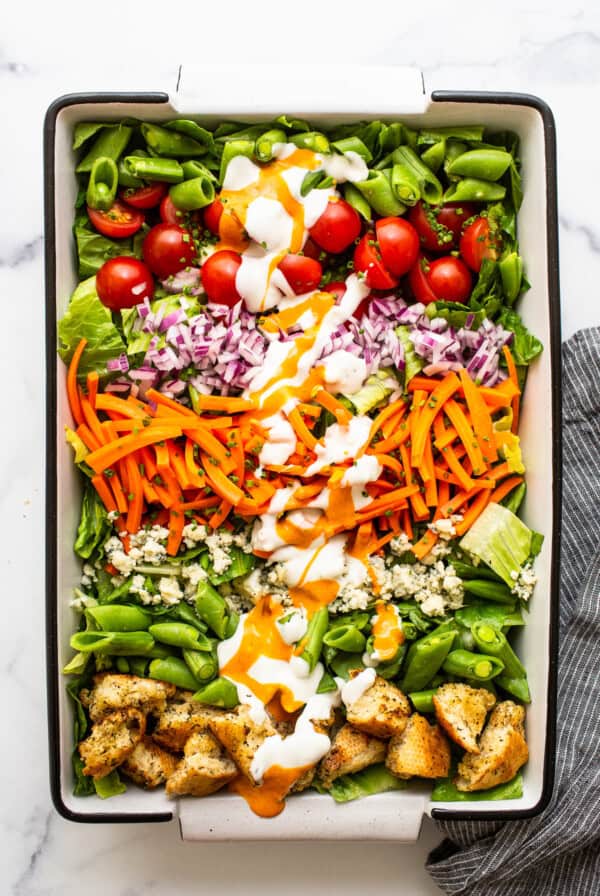 Ultimate garden salad.