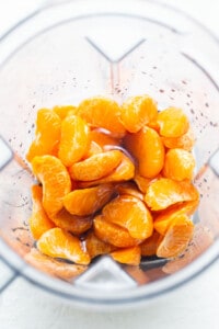 clementines in blender.